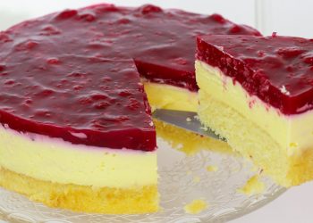 Himbeer Schmand Kuchen,