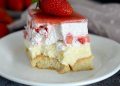 Kuchen mit Erdbeeren: ohne backen!