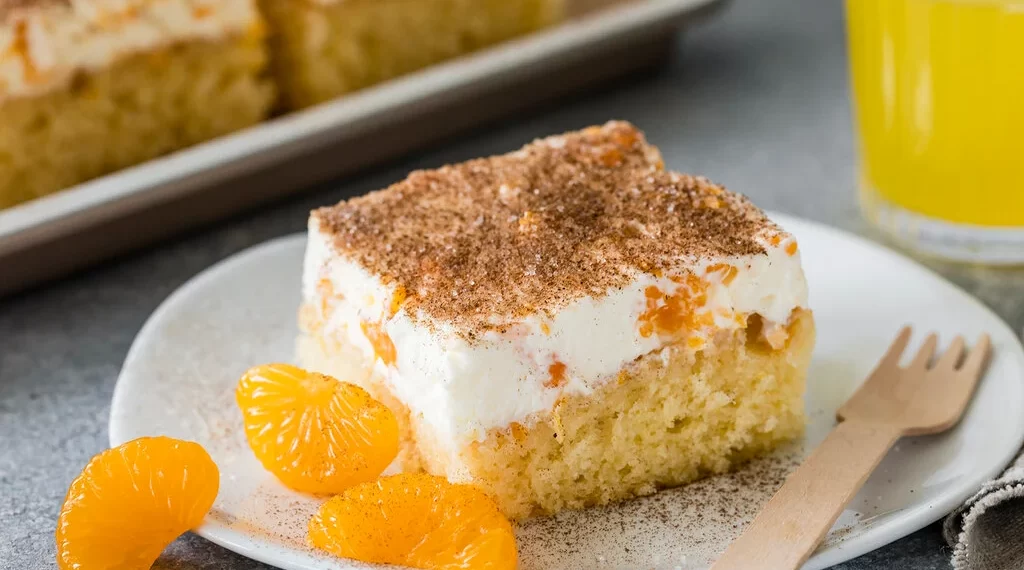 Fantakuchen mit Mandarinen-Schmand