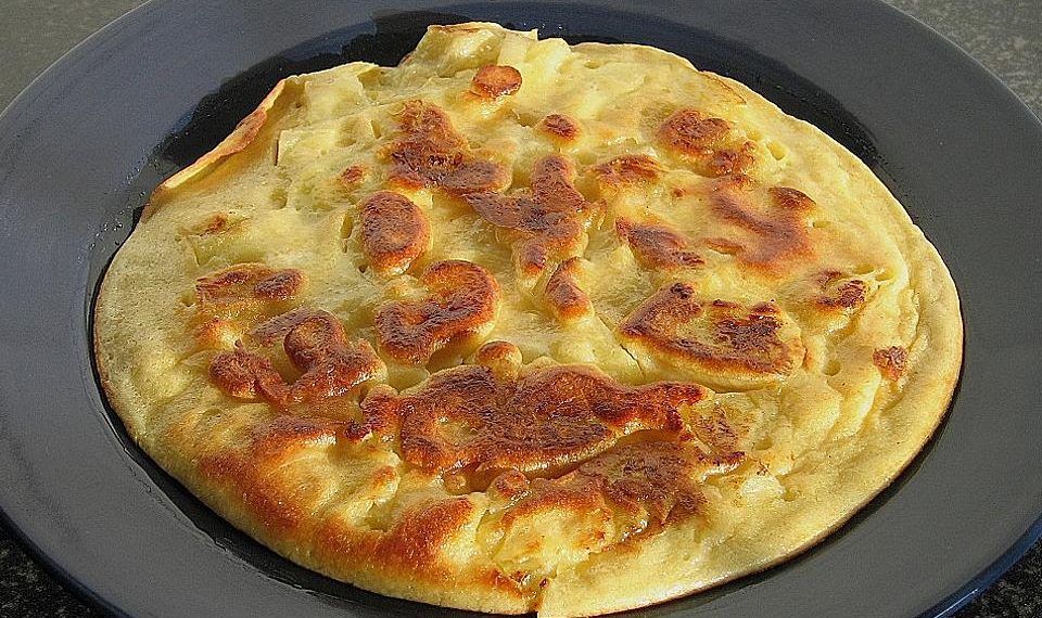 Apfelpfannkuchen klassisch und fluffig