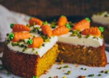 Klassischer Schweizer Rüblikuchen