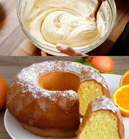 Orangenkuchen der die Welt verrückt macht