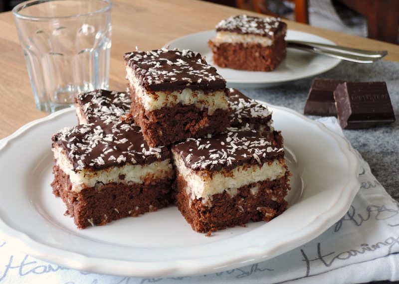 Bounty Bars (Kokos-Kuchenriegel)