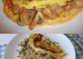 Pilz Pfannkuchen