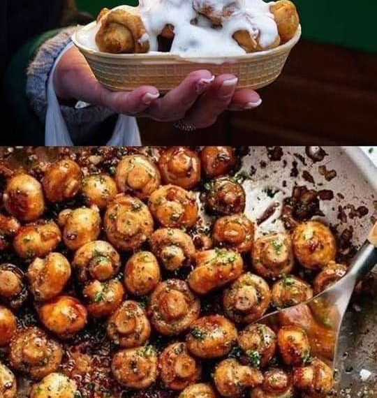 Champignons wie vom Jahrmarkt