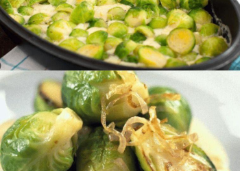 Rosenkohl in Frischkäse Senfsauce