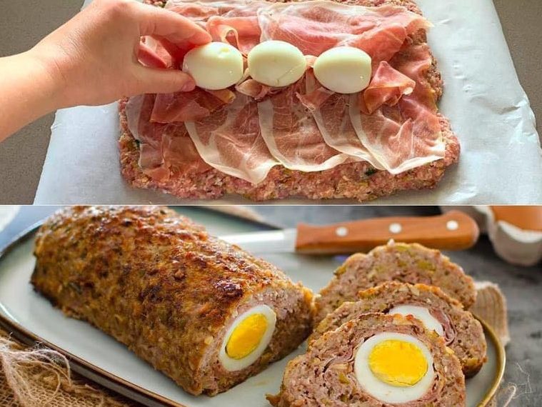 Dieser Hackbraten ist wirklich lecker, speicher dir das Rezept