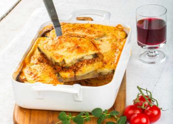 Moussaka ist zu gut