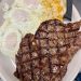 steak and egg!!!my family love this yummm recipe.