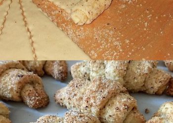 Haselnuss Hörnchen schmeckt hervorragend und wird dich begeistern