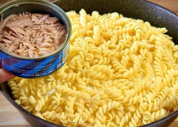 Thunfisch Spaghetti, schmeckt einfach jedem!