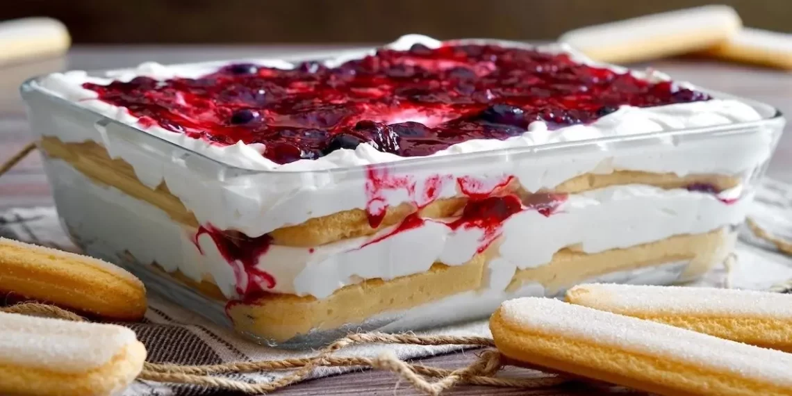 Weihnachtliches Schichtdessert – schmeckt einfach Fantastisch