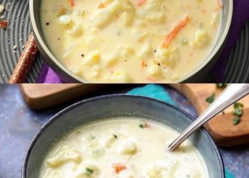 EInfach der Wahnsinn: Ultracremige Blumenkohlsuppe – super zu dieser Jahreszeit