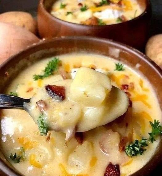 Leckere Kartoffelsuppe wie von Oma