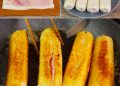 Frittierte Brötchen: das Rezept für eine köstliche Vorspeise mit fadenförmiger Füllung