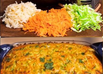 Ich kann es nicht aufhören zu backen, Hackfleisch Zucchini Auflauf