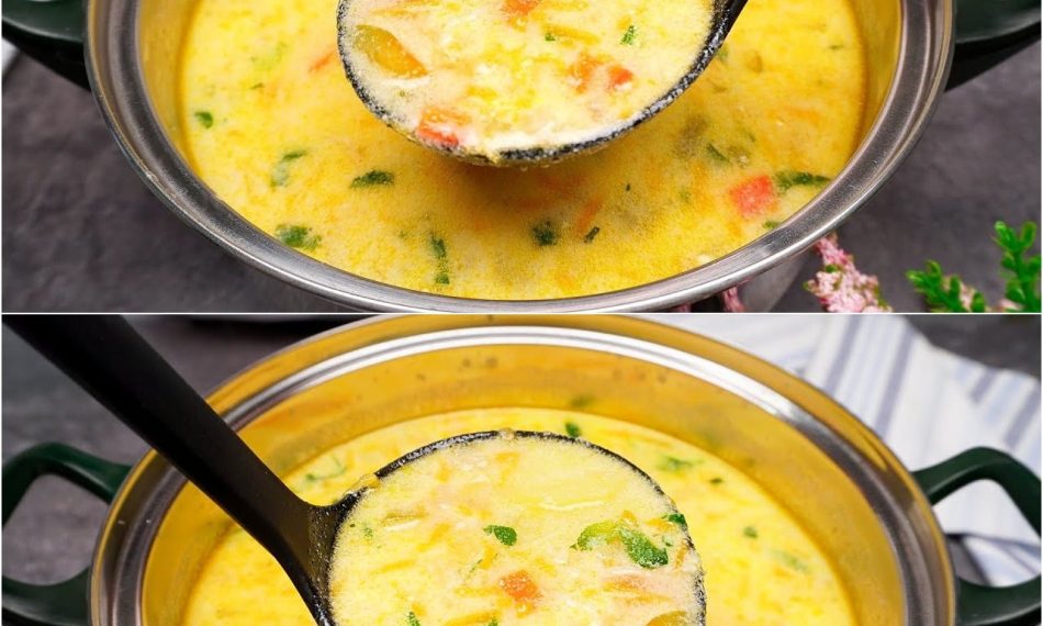 Ich koche diese Gemüsesuppe fast jeden Tag zum Essen