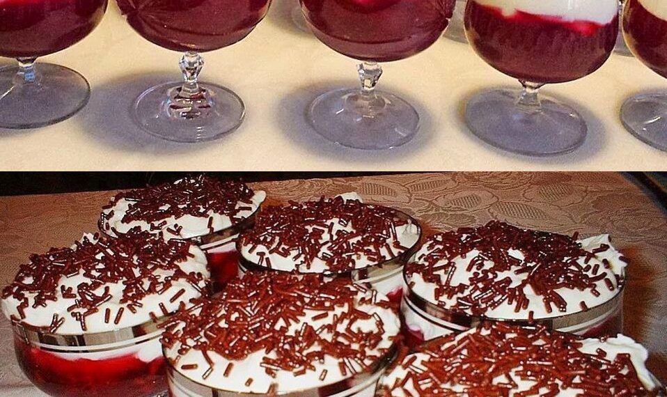 Schneewittchen Dessert in nur 5 Minuten gezaubert