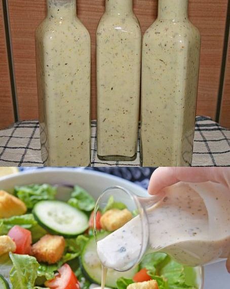 Salatsoße auf Vorrat, schnell und lang haltbar!