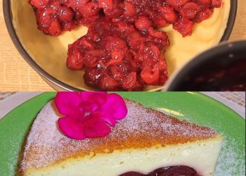 Omas Kirschkuchen in 10 Minuten bereit für den Ofen!