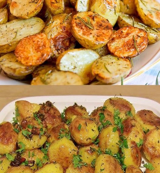 GRIECHISCHE KNOBLAUCHKARTOFFELN