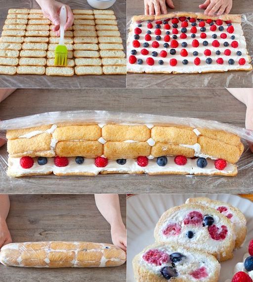 Pavesini-Rolle: das Rezept für ein schnelles und leckeres Dessert ohne Kochen