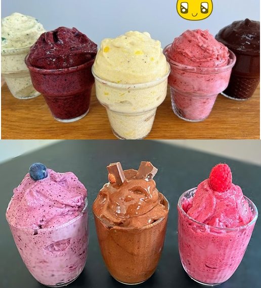 Zuckerfreies Eis! Keine Milch! Nur 2 Zutaten! In 1 Minute