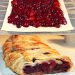 Fantastischer Strudel mit kirschfullung 