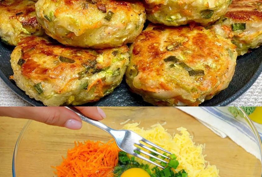 Zucchini Pfannkuchen