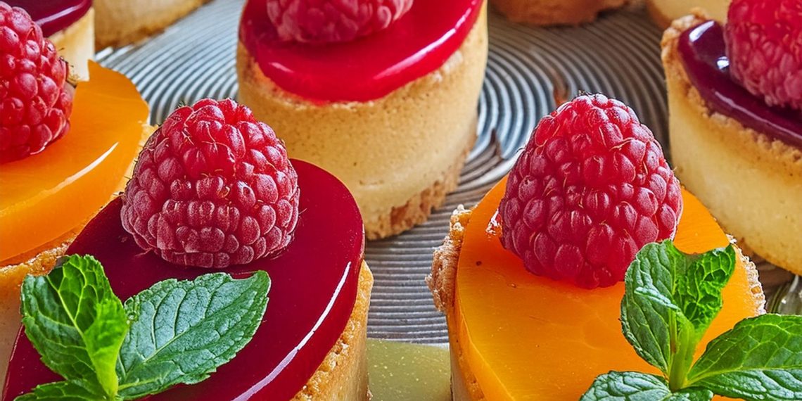 Ahududu-Portakal Tartlets