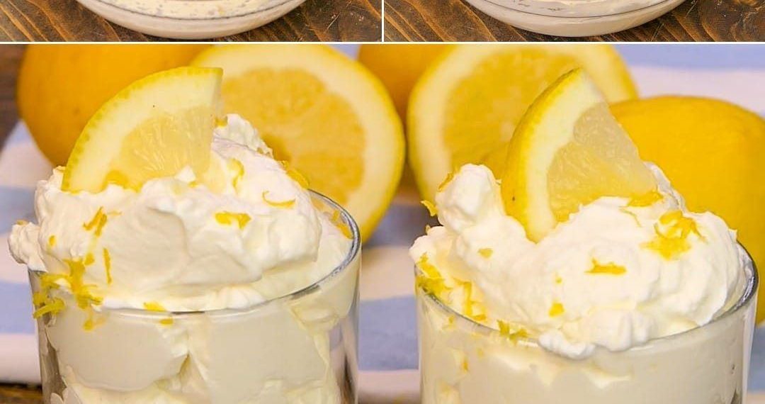 Zitronencreme mit Joghurt in 3 Minuten, Supersaulecker!
