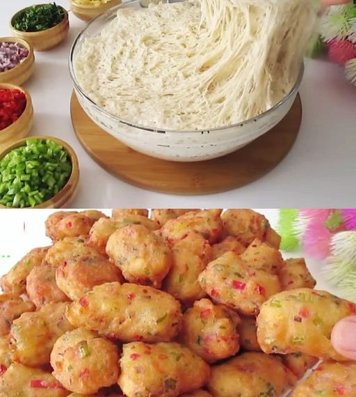 Gefülltes Brot mit Kartoffeln, Paprika, Käse und Petersilie