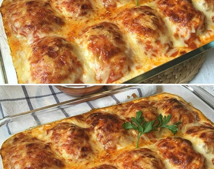 Überbackene Hackfleischbällchen