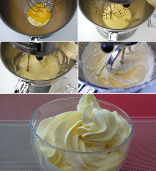 “Charlotte” -Creme ist sehr beliebt und wird häufig in Süßwaren verwendet