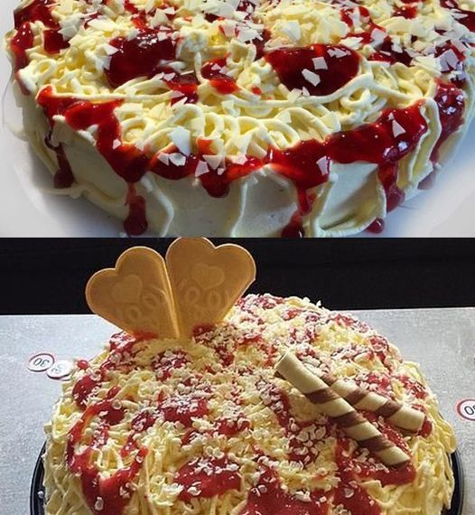 Spaghettikuchen, megalecker und so einfach in der Zubereitung!