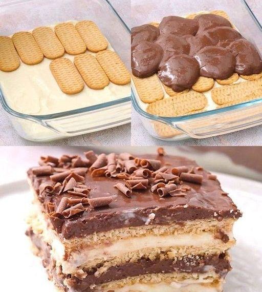 Schoko Pudding Dessert: Jeder wird es lieben!