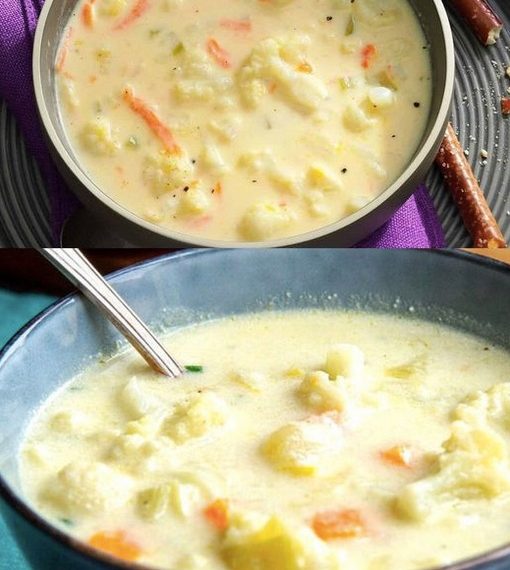 Cremige Blumenkohlsuppe, Boahh ist das lecker