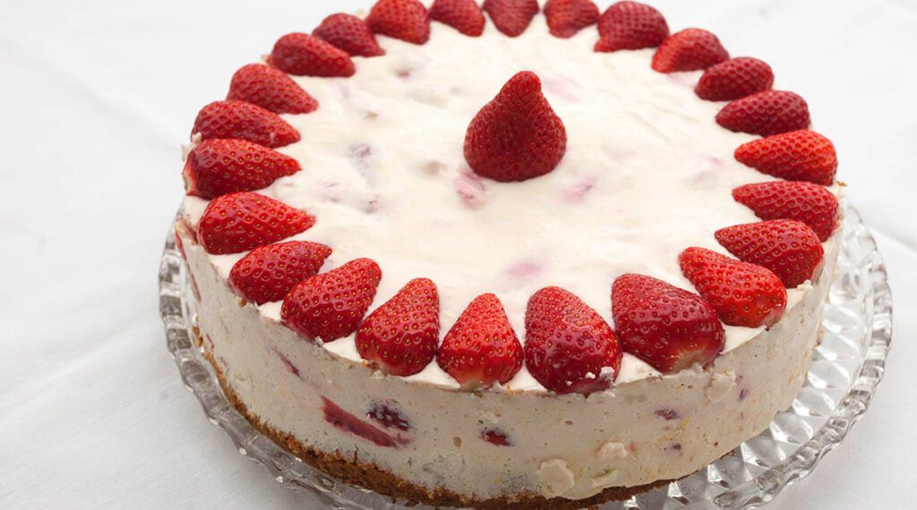 Erdbeer Quark Torte