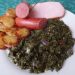 Grünkohl mit Kassler, Kochwurst und Pinkel