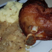 Schweinshaxe auf Sauerkraut