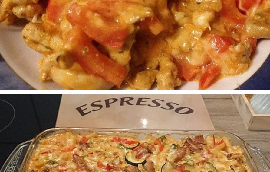 GYROS-MAKKARONI-AUFLAUF