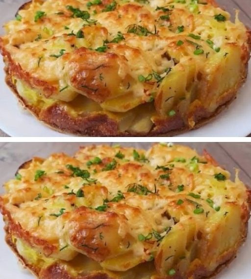 Einzigartiges und anderes Kartoffelomelett