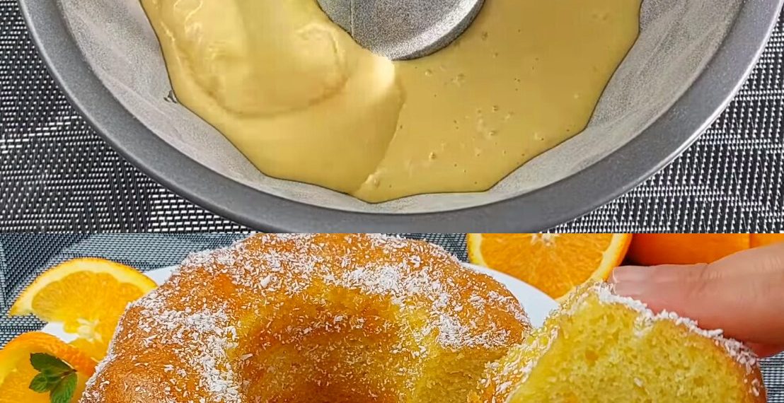 Der BESTE Orangenkuchen den ich je gegessen habe, in nur 10 Minuten im Ofen!