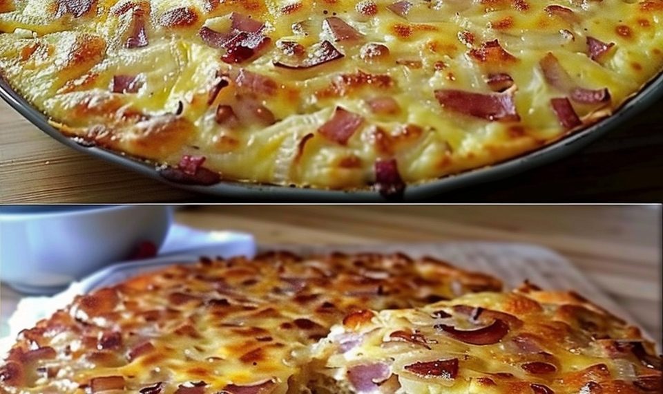 Omas Zwiebelkuchen Ohne Boden, Ein Traum So Lecker!