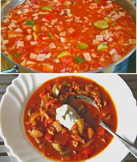 Soljanka nach Omas Rezept, Tolles Gericht, geht immer!