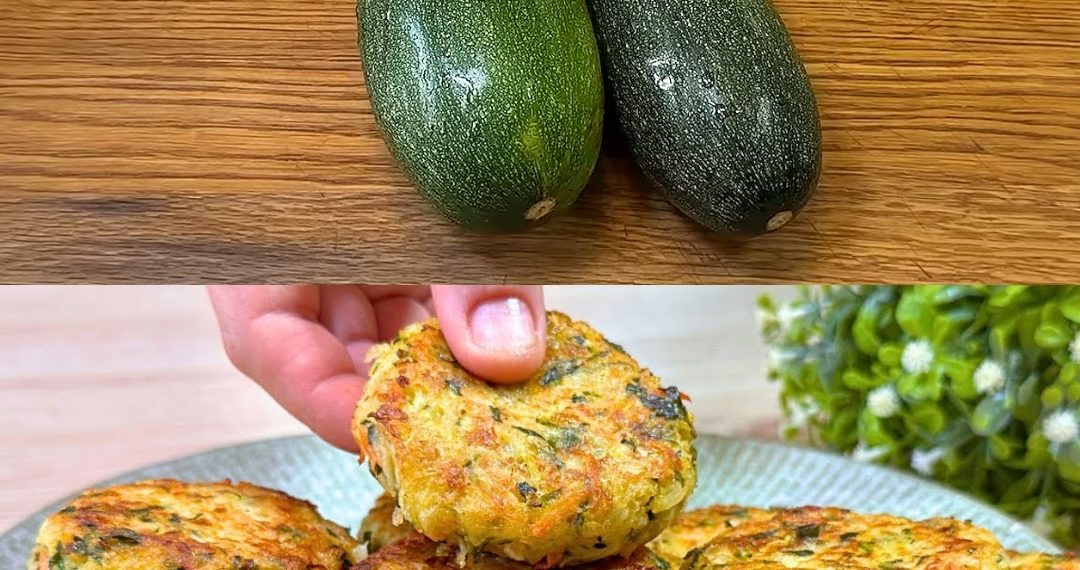 Knusprig goldene Zucchini-Kartoffel-Schmelzen