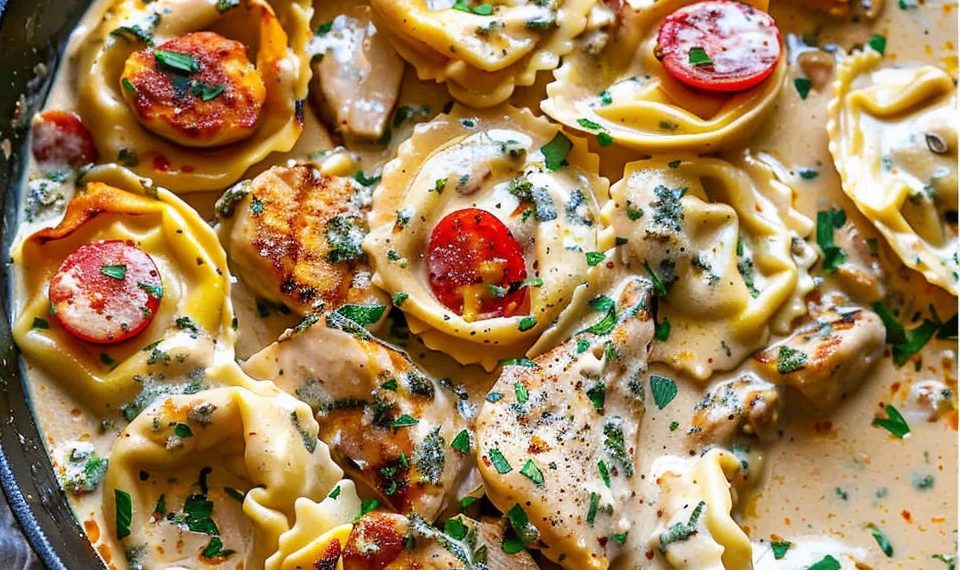 Abgefahren Lecker, Cremige Tortellini In Hähnchen Schmand 10 Minuten