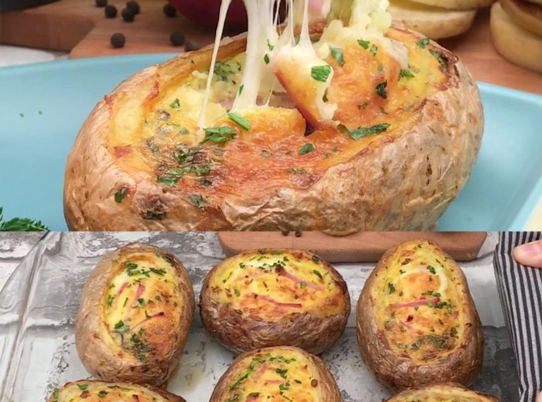 Kartoffelomelett mit Gewürzen