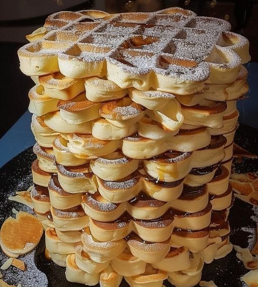 Belgische Vanille Joghurt Waffeln 250 g Joghurt in 2 Minuten