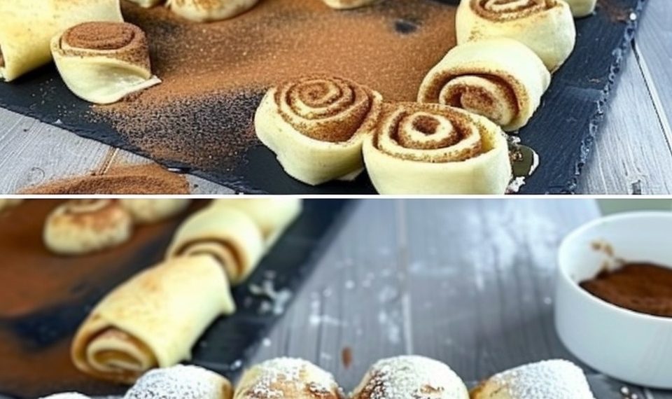 Schnecken Mit Zimtzucker, Unglaublich Lecker